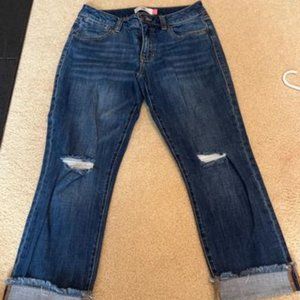 Cabi High Straight Jeans, Size 4. Like New.